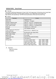 MN34120 datasheet pdf Panasonic