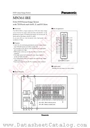 MN3611RE datasheet pdf Panasonic