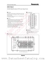 MN3662 datasheet pdf Panasonic