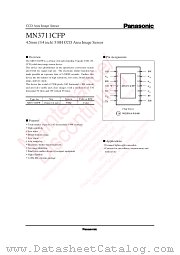 MN3711CFP datasheet pdf Panasonic