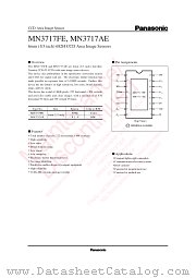MN3717FE datasheet pdf Panasonic