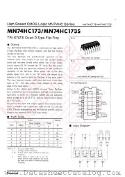 MN74HC173S datasheet pdf Panasonic