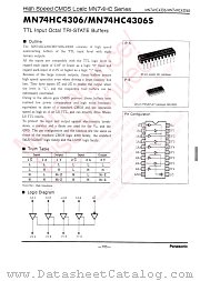 MN74HC4306S datasheet pdf Panasonic