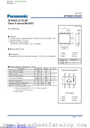 MTM86127 datasheet pdf Panasonic