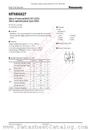 MTM86627 datasheet pdf Panasonic