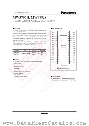 MW3795S datasheet pdf Panasonic