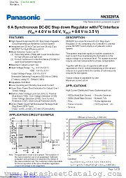 NN30297A datasheet pdf Panasonic