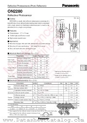 ON2280 datasheet pdf Panasonic