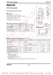PNZ3107 datasheet pdf Panasonic