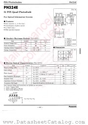 PNZ324E datasheet pdf Panasonic