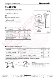 PNA2603L datasheet pdf Panasonic