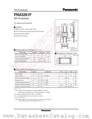 PNA3201F datasheet pdf Panasonic