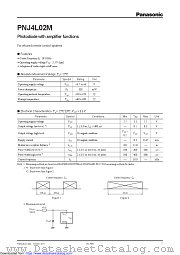 PNJ4L02M datasheet pdf Panasonic