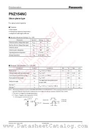 PNZ154NC datasheet pdf Panasonic