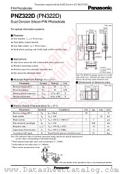PNZ322D datasheet pdf Panasonic