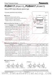 PUB4417 datasheet pdf Panasonic