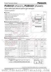 PUB4421 datasheet pdf Panasonic