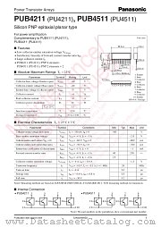 PUB4211 datasheet pdf Panasonic