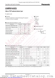UNR91A3G datasheet pdf Panasonic
