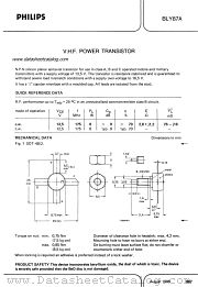 BLY87A datasheet pdf Philips
