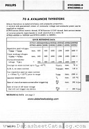 BTW23-1000RU datasheet pdf Philips