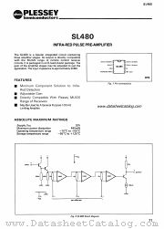 SL480 datasheet pdf PLESSEY Semiconductors