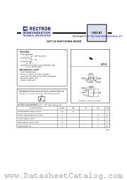 1SS187 datasheet pdf Rectron Semiconductor