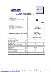 B0540W datasheet pdf Rectron Semiconductor