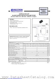 FM4005F datasheet pdf Rectron Semiconductor