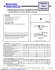 FM5822A datasheet pdf Rectron Semiconductor
