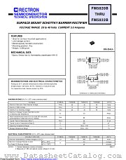 FM5821B datasheet pdf Rectron Semiconductor