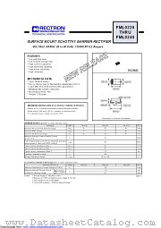 FML0230 datasheet pdf Rectron Semiconductor