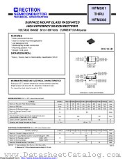 HFM502 datasheet pdf Rectron Semiconductor
