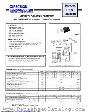 ISR2045C datasheet pdf Rectron Semiconductor