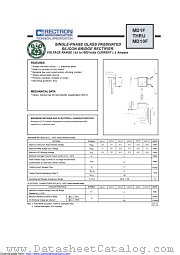 MD10F datasheet pdf Rectron Semiconductor