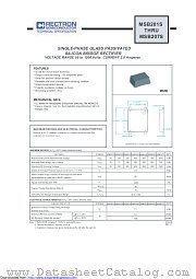 MSB201S datasheet pdf Rectron Semiconductor