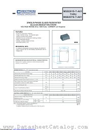 MSB201S-T-A01 datasheet pdf Rectron Semiconductor