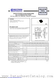 RBU401M datasheet pdf Rectron Semiconductor