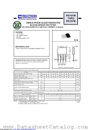 RS104M datasheet pdf Rectron Semiconductor