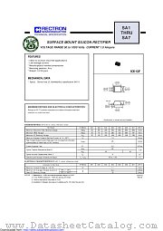 SA1 datasheet pdf Rectron Semiconductor