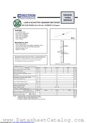 SR0520 datasheet pdf Rectron Semiconductor