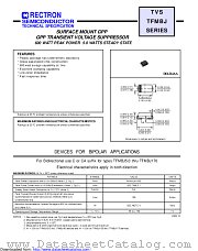TFMBJ8.0 datasheet pdf Rectron Semiconductor