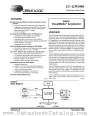 CL-GD5446 datasheet pdf Cirrus Logic
