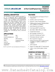 DS26556 datasheet pdf MAXIM - Dallas Semiconductor