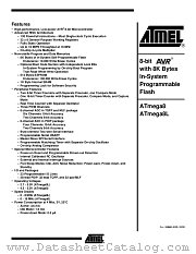ATMEGA8-16PC datasheet pdf Atmel