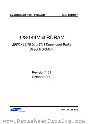 KM418RD datasheet pdf Samsung Electronic