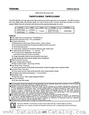 TMP87CK38N datasheet pdf TOSHIBA