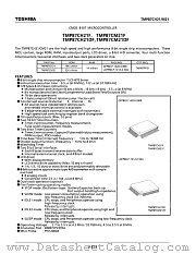 TMP87CM21 datasheet pdf TOSHIBA