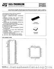 EF6803 datasheet pdf ST Microelectronics