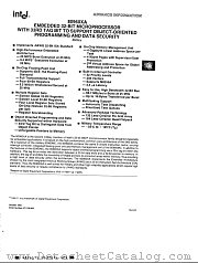 MQ80960XA datasheet pdf Intel